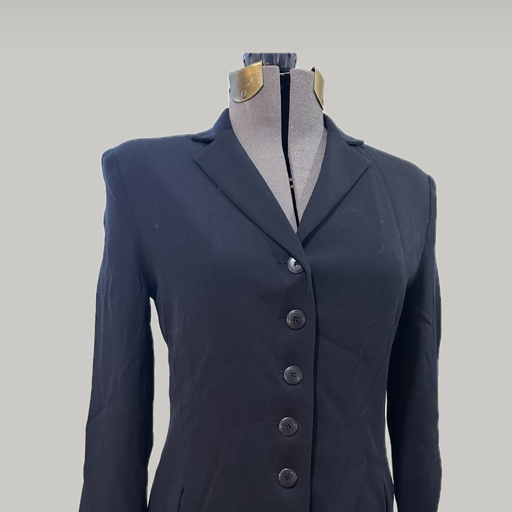 Elegant Women's navy vintage Holt rentres Blazer